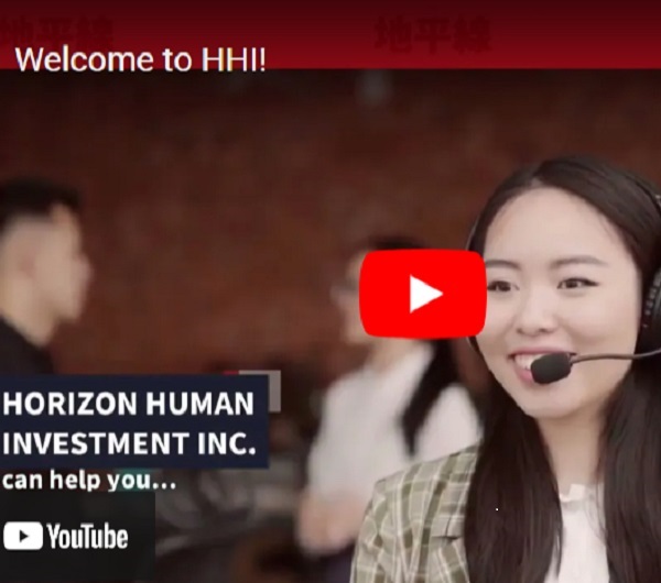 YouTube　welcome to HHI! 